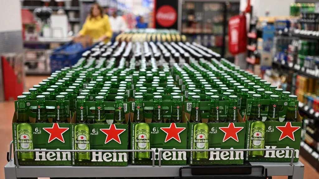 Worldwide people are drinking a little more Heineken — a welcome boost amid Western turmoil