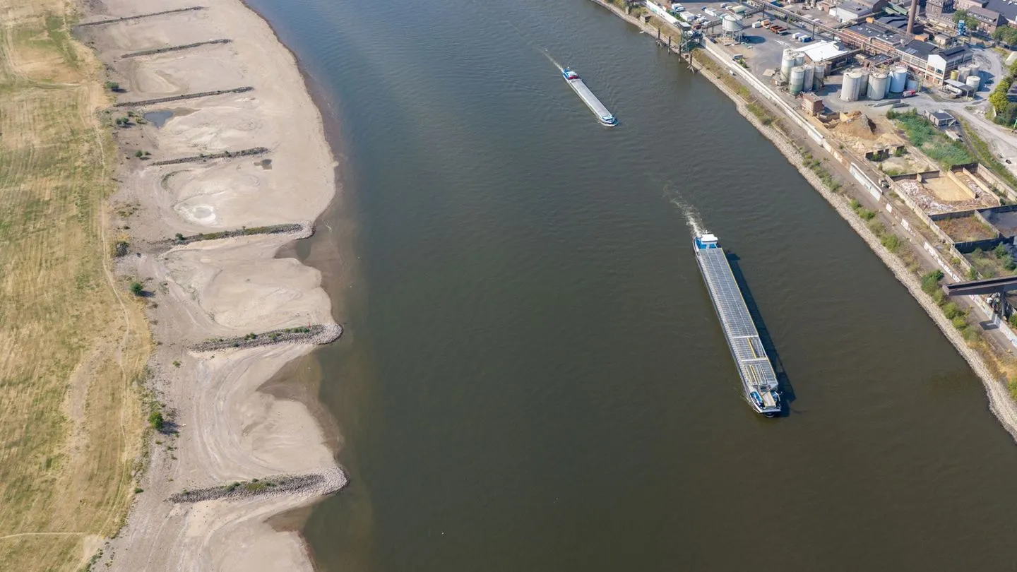 Low water: Association warns the Rhine may soon no longer be continuously navigable