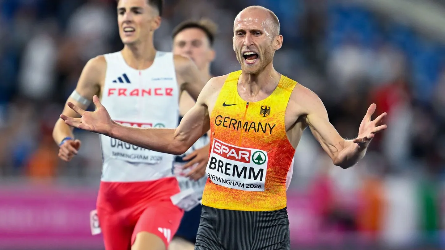 Athletics: Bremm's Silver Dash — Mabry Gives Germany a Bronze Start to the Euros